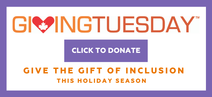 GT Click to donate give the gift of inclusion this holiday season