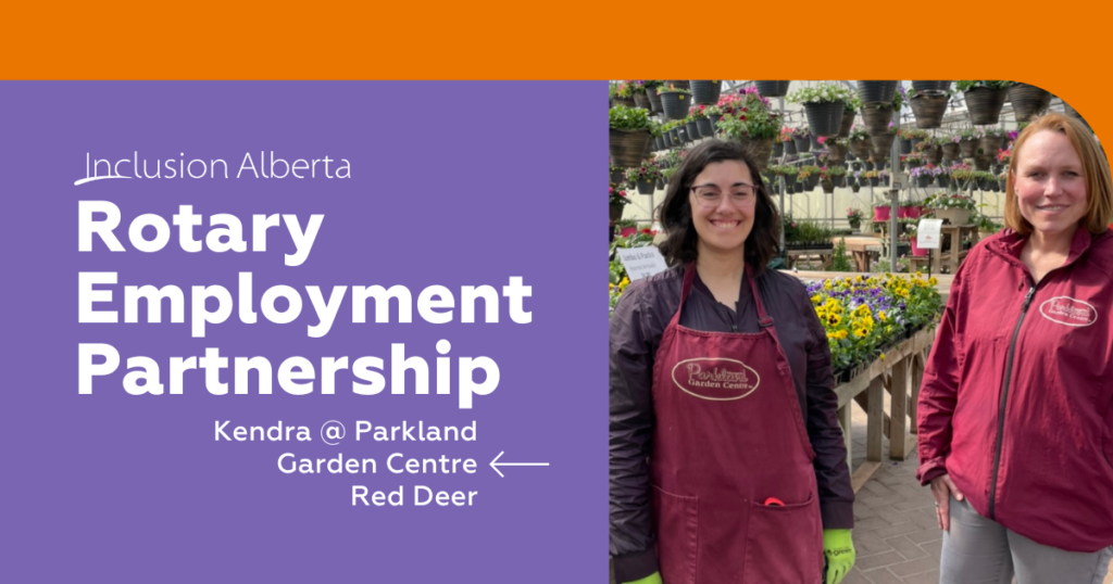 Rotary Employment Partnership Kendra at Parkland Garden Centre