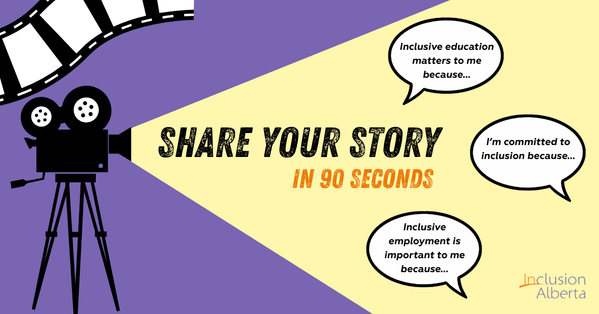 Share your story in 90 seconds or less